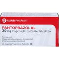 PANTOPRAZOL AL 20 mg magensaftresistente Tabletten