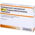 PANTOPRAZOL-ratiopharm 20 mg magensaftr.Tabletten