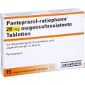 PANTOPRAZOL-ratiopharm 20 mg magensaftr.Tabletten