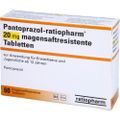 PANTOPRAZOL-ratiopharm 20 mg magensaftr.Tabletten