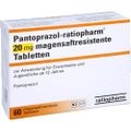 PANTOPRAZOL-ratiopharm 20 mg magensaftr.Tabletten