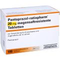 PANTOPRAZOL-ratiopharm 20 mg magensaftr.Tabletten