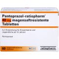 PANTOPRAZOL-ratiopharm 40 mg magensaftr.Tabletten