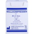 MULLKOMPRESSEN 5x5 cm steril 12fach BW