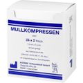 MULLKOMPRESSEN 7,5x7,5 cm steril 12fach BW