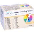 KLINION Soft fine colour Lanzetten 28 G