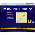 BD MICRO-FINE+ Insulinspr.0,5 ml U40 8 mm