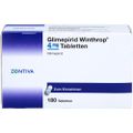 GLIMEPIRID Winthrop 4 mg Tabletten