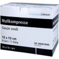 MULLKOMPRESSEN 10x10 cm steril