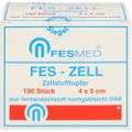 ZELLSTOFFTUPFER FES ZELL 4x5 cm hochgebleicht