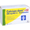 CALCIUM DURA Vit D3 600 mg/400 I.E. Kautabletten