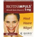 BIOTIN IMPULS 5 mg Tabletten