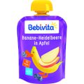 BEBIVITA Kinder Spaß Banane-Heidelbeere in Apfel