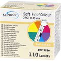 SOFT FINE colour Lanzetten 28 G 0,36 mm