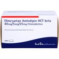 OLMESARTAN Amlodipin HCT beta 40mg/5mg/25mg FTA