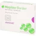 MEPILEX Border Schaumverband 7,5x7,5 cm