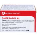 OMEPRAZOL AL 20 mg magensaftresistente Hartkapseln