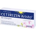 CETIRIZIN Aristo bei Allergien 10 mg Filmtabletten