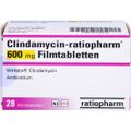 CLINDAMYCIN-ratiopharm 600 mg Filmtabletten