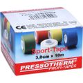 PRESSOTHERM Sport-Tape 3,8 cmx10 m schwarz