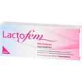 LACTOFEM Milchsäure Vaginalzäpfchen