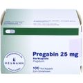 PREGABIN 25 mg Hartkapseln