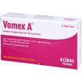 VOMEX A Kinder-Suppositorien 70 mg forte