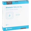 BIATAIN Silicone Ag Schaumverband 12,5x12,5 cm