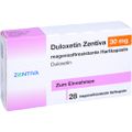 DULOXETIN Zentiva 30 mg magensaftres.Hartkapseln