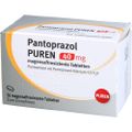 PANTOPRAZOL PUREN 40 mg magensaftres.Tabletten