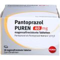 PANTOPRAZOL PUREN 40 mg magensaftres.Tabletten