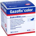 GAZOFIX color Fixierbinde kohäsiv 8 cmx20 m blau