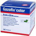 GAZOFIX color Fixierbinde kohäsiv 8 cmx20 m grün