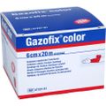 GAZOFIX color Fixierbinde kohäsiv 6 cmx20 m pink