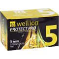 WELLION PROTECT PRO Safety Pen Needles 30 G 5 mm