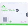 MEPILEX Border Ag Schaumverb.7x7,5 cm steril