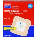 OSMO SIL-plus Silikonpflaster 8x8 cm steril