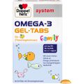 DOPPELHERZ Omega-3 family Gel-Tabs system Kautabl.