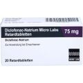 DICLOFENAC Natrium Micro Labs 75 mg Retardtabl.