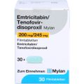 EMTRICITABIN/Tenofovirdisoproxil Mylan 200/245 mg