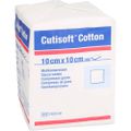 CUTISOFT Cotton Kompr.10x10 cm unsteril