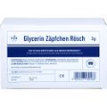 GLYCERIN ZÄPFCHEN Rösch 3 g gegen Verstopfung