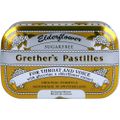 GRETHERS Elderflower zuckerfrei Pastillen