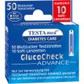 TESTAMED GlucoCheck Advance 50 Teststr.m.10 Lanz.