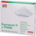 SUPRASORB P+PHMB Schaumverband 15x15 cm