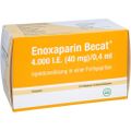 ENOXAPARIN Becat 4.000 I.E. 40mg/0,4ml ILO FS+Si.S