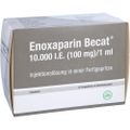 ENOXAPARIN Becat 10.000 I.E. 100mg/ml ILO FS+Si.S.