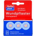 GOTHAPLAST Wundpflaster 2,2 cm transparent