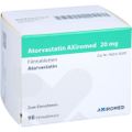 ATORVASTATIN AXiromed 20 mg Filmtabletten