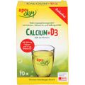 APODAY Calcium+D3 Zitrone-Limette zuckerfrei Pulv.